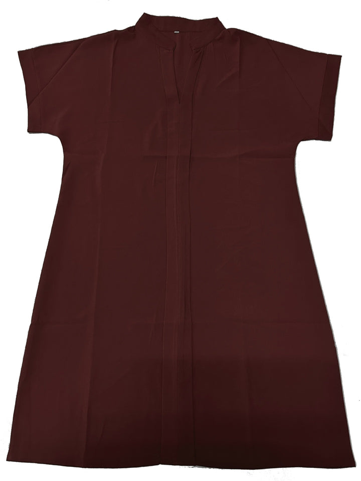 Women's Chic Short Sleeve Midi Tunic