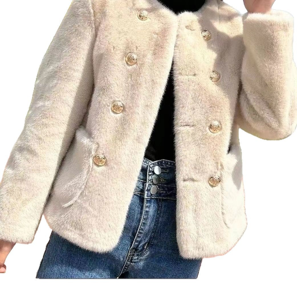 Veste douce élégante pour femmes avec boutons élégants Chic & Stil