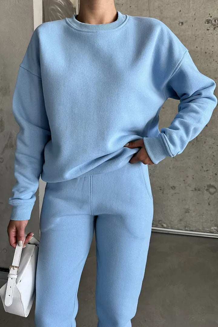 Amarae Comfortable Fleece Jogging Set for Women