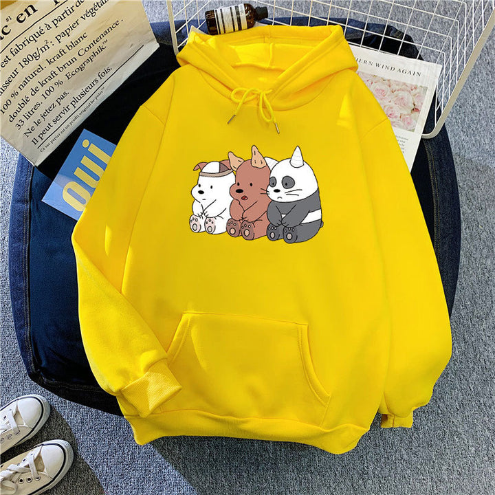 Women's hoodie with cute animal motif Chic & Stil