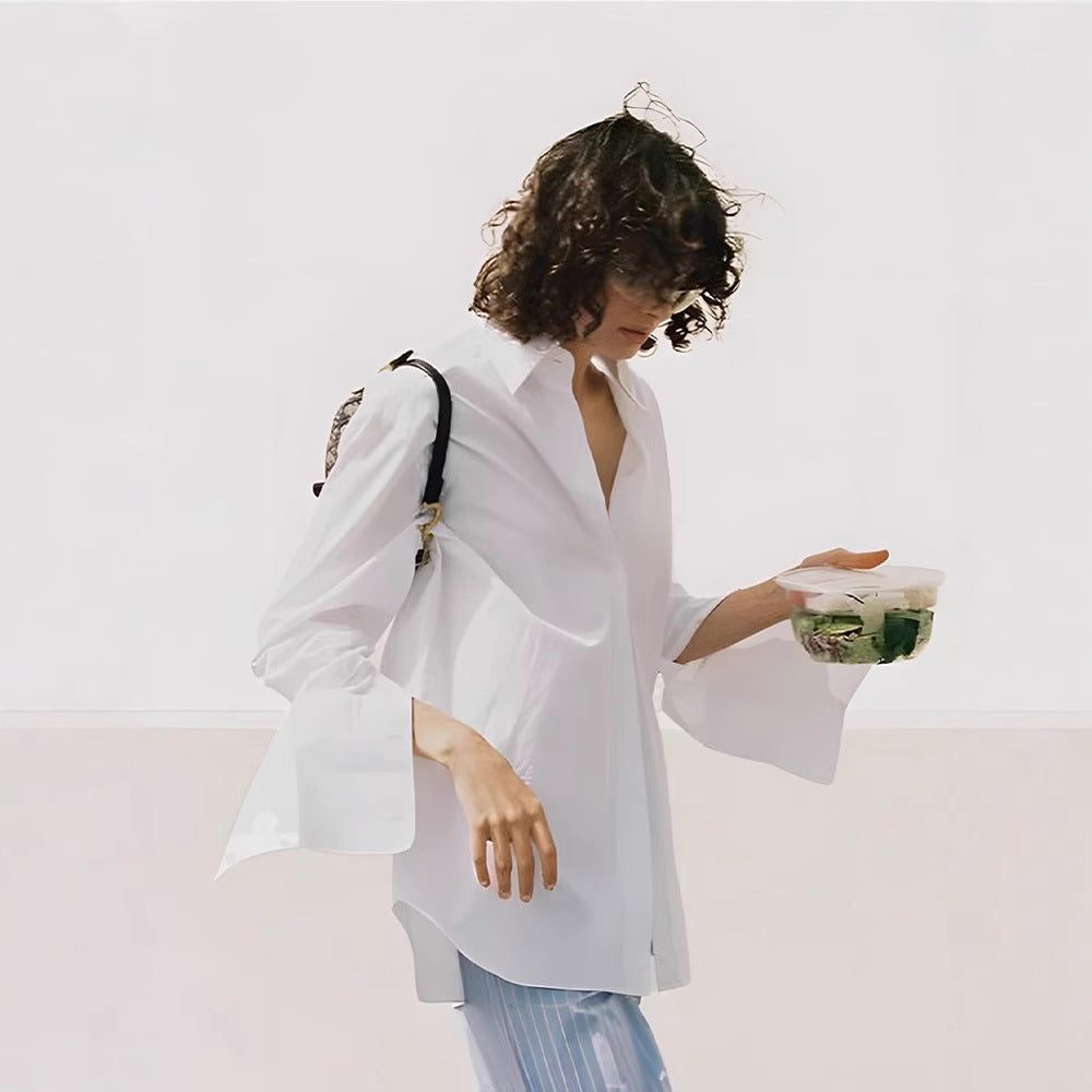 Blouse à manches longues élégante et intemporelle pour femmes Chic & Stil