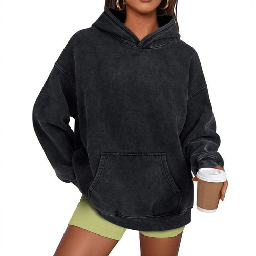 Amarae Cozy Oversized Sweater for Women with a Practical Kangaroo Pocket