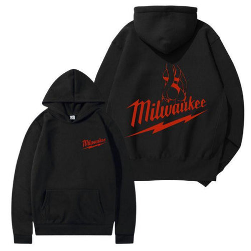Women's hoodie with modern logo print and soft inner side Amarae