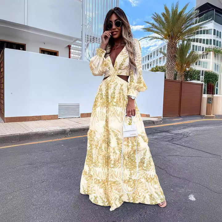 Chic Bohemian Maxi Dress for Women
