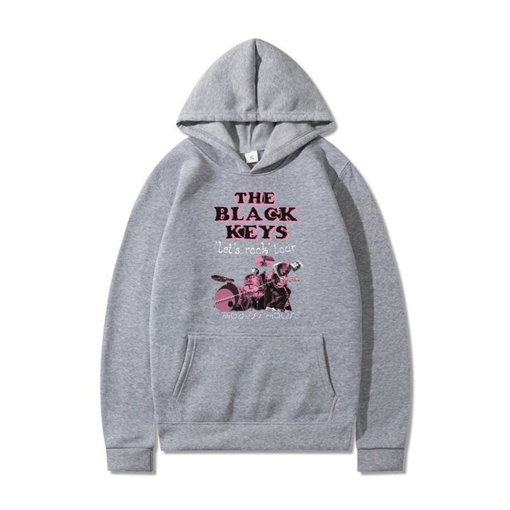 Women's hoodie with creative rock band design and comfortable fit Lune London