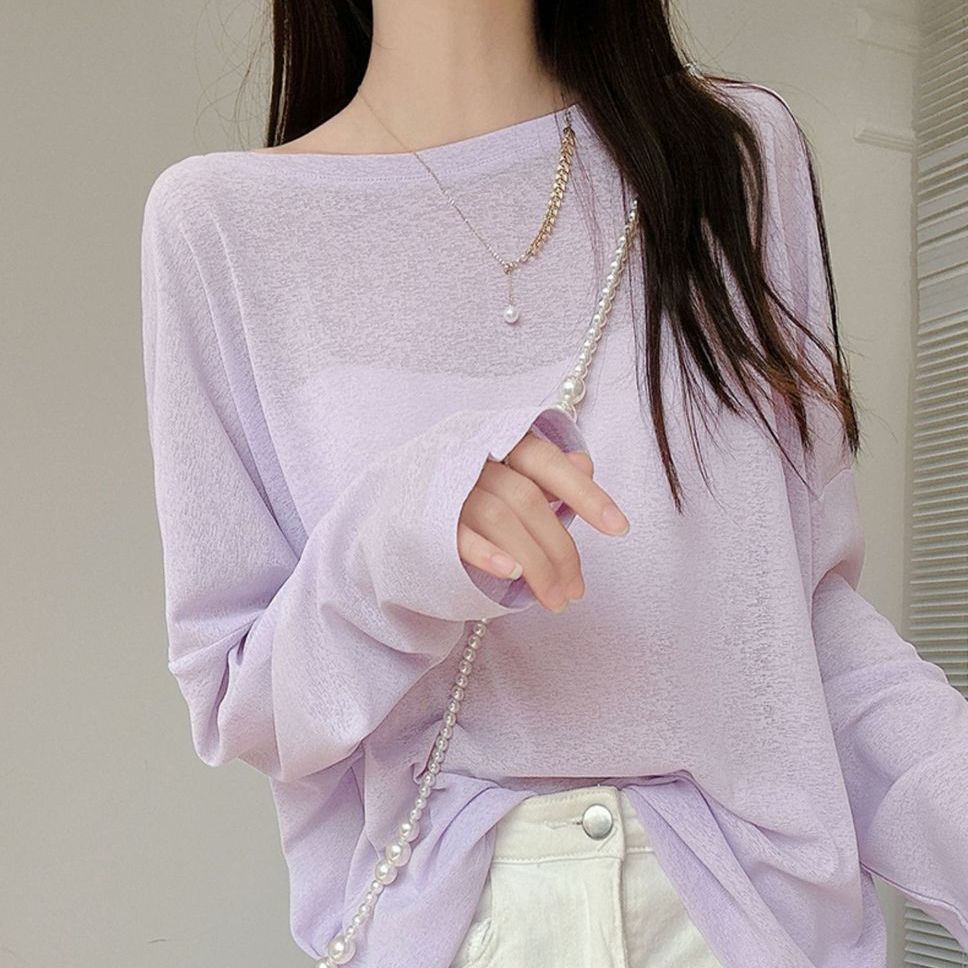 Chemise décontractée pour femme à manches longues avec détails texturés fins Chic & Stil