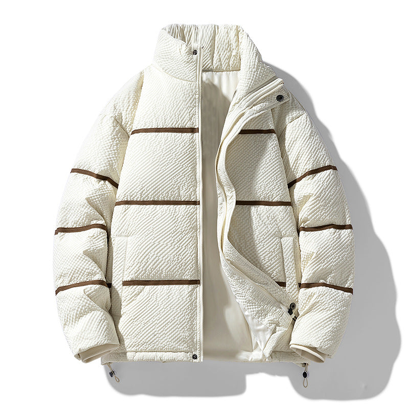 Elegant quilted jacket for men with reflective accents Lune London
