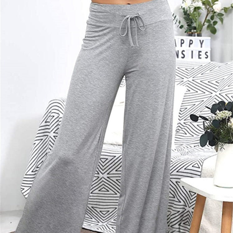 Lune London women's wide elastic lounge pants