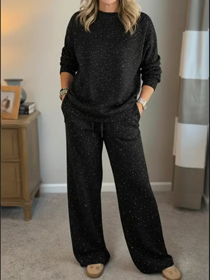 Ensemble de détente décontracté pour femmes en matériau doux avec une coupe décontractée Chic & Stil
