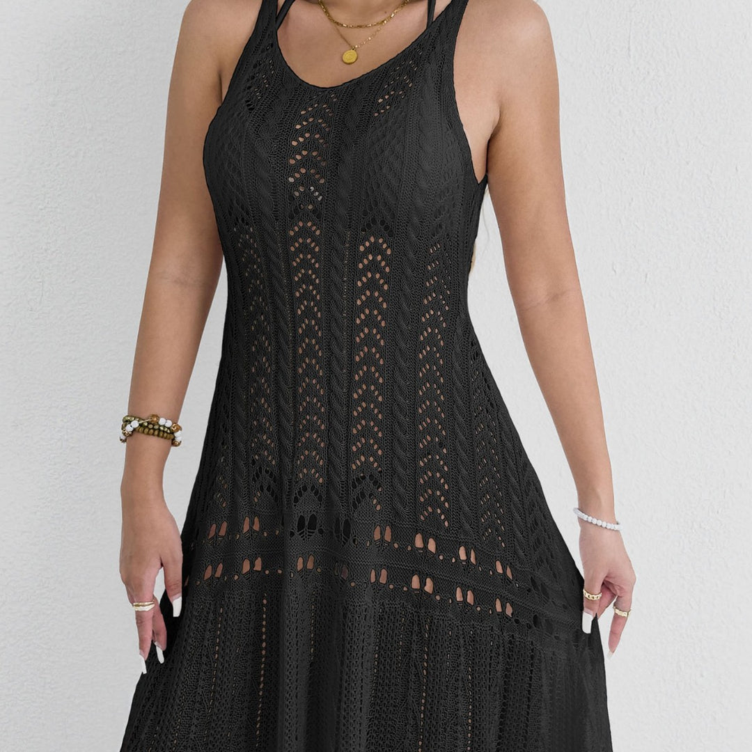 Open knit summer dress for women Lune London