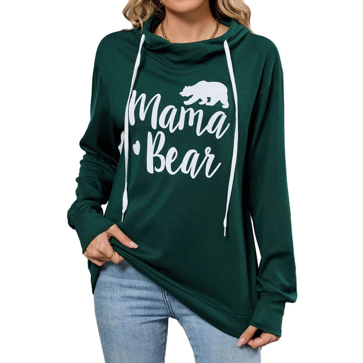 Casual hoodie for women with Lune London stamped design