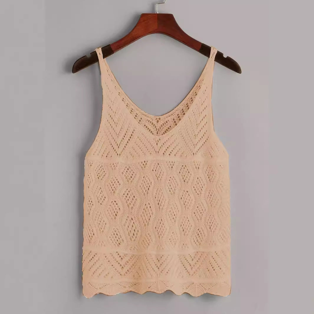 Women lightweight crochet top Amarae