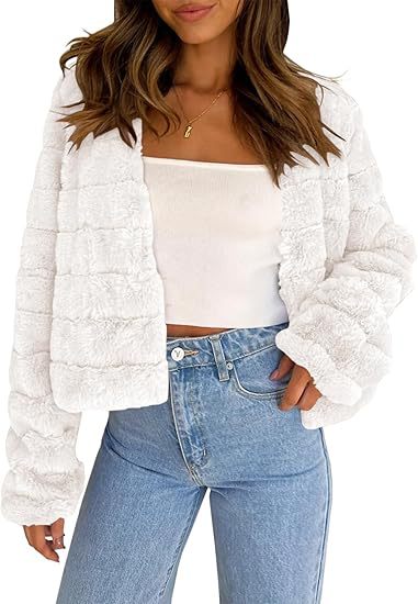 Ladies Short Cozy Jacket with Structured Design and Soft Inner Lining Amarae