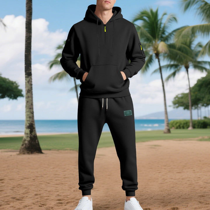 Men's sweatshirt set with practical pockets and drawstring Lune London
