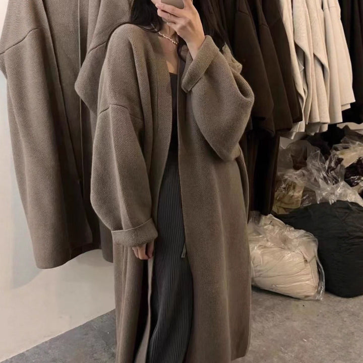 Femmes Élégant et Chaud Cardigan Oversize Chic & Stil