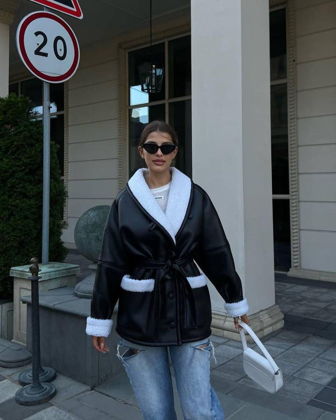 Oversized women's jacket with high-quality interior Lune London