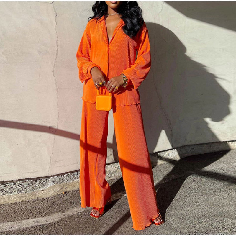 Lune London striped satin pajama set for women