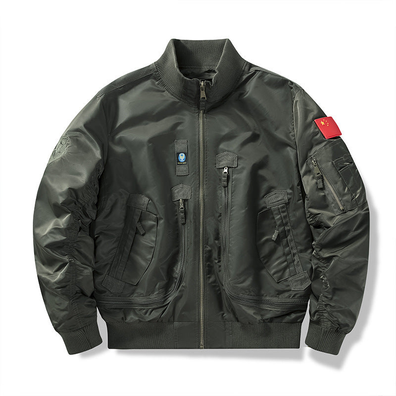 Amarae multifunctional technical bomber jacket for men