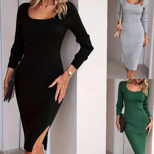 Amarae Ribbed Midi Dress for Women