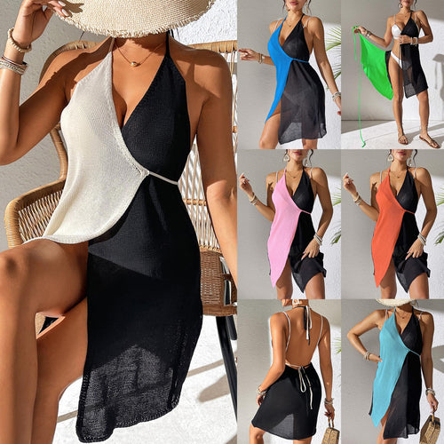 Amarae women's mesh cover-up dress