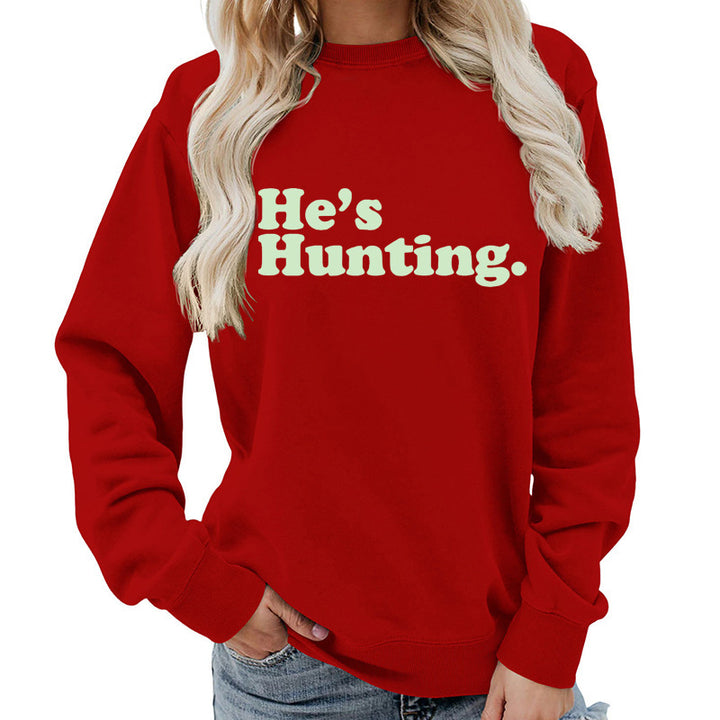 Sweat-shirt pour femmes avec lettrage moderne et coupe décontractée Chic & Stil