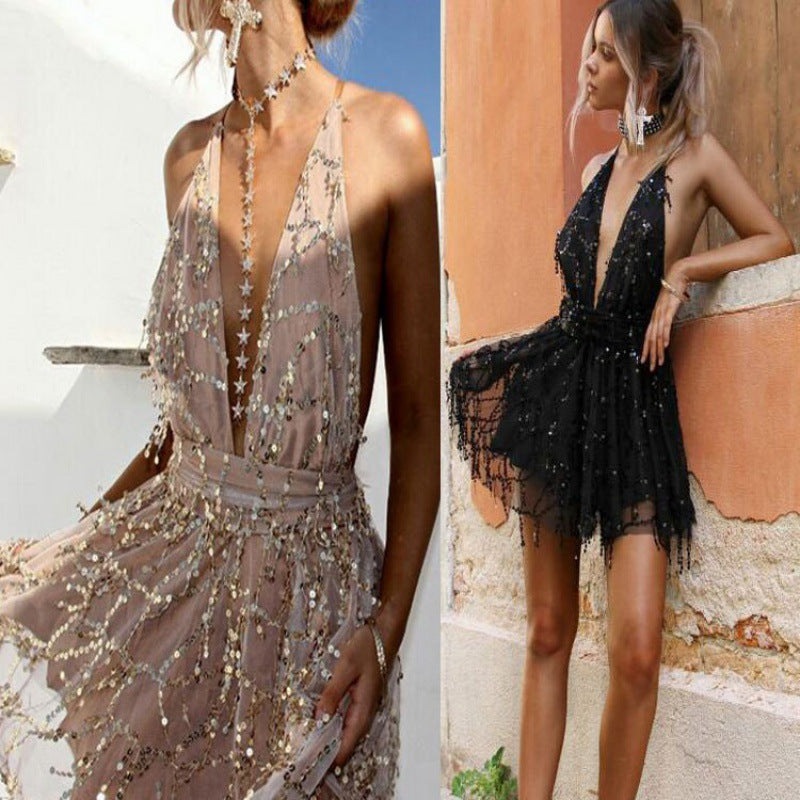 Women Tiny Elegant Dress Ornate Lune London