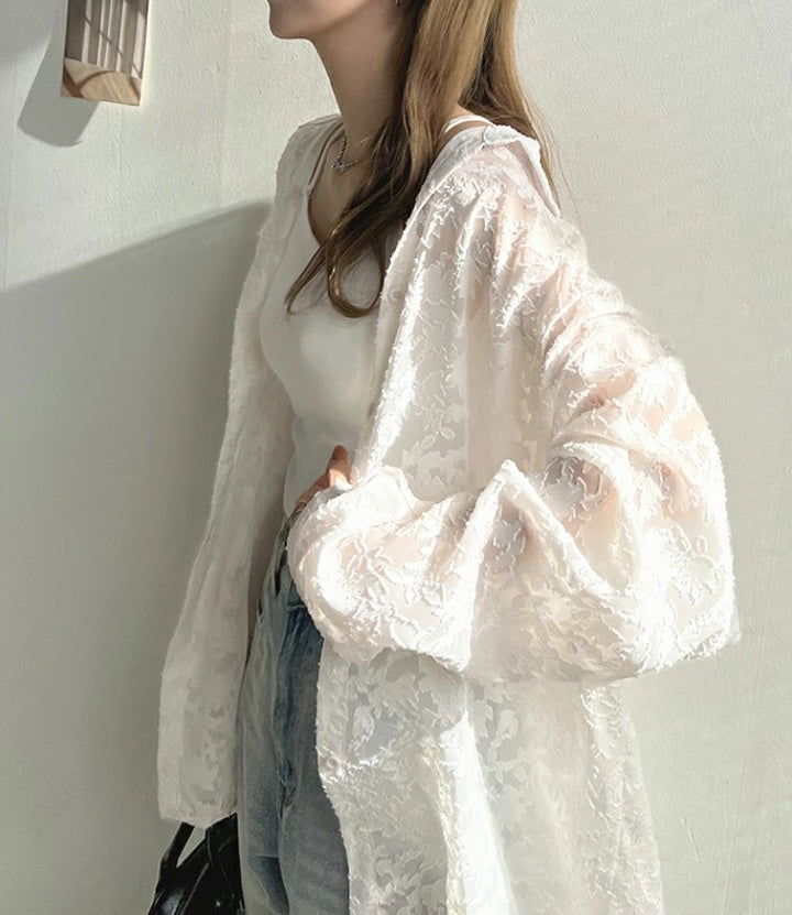 Lune London Lace Kimono Jacket for Women