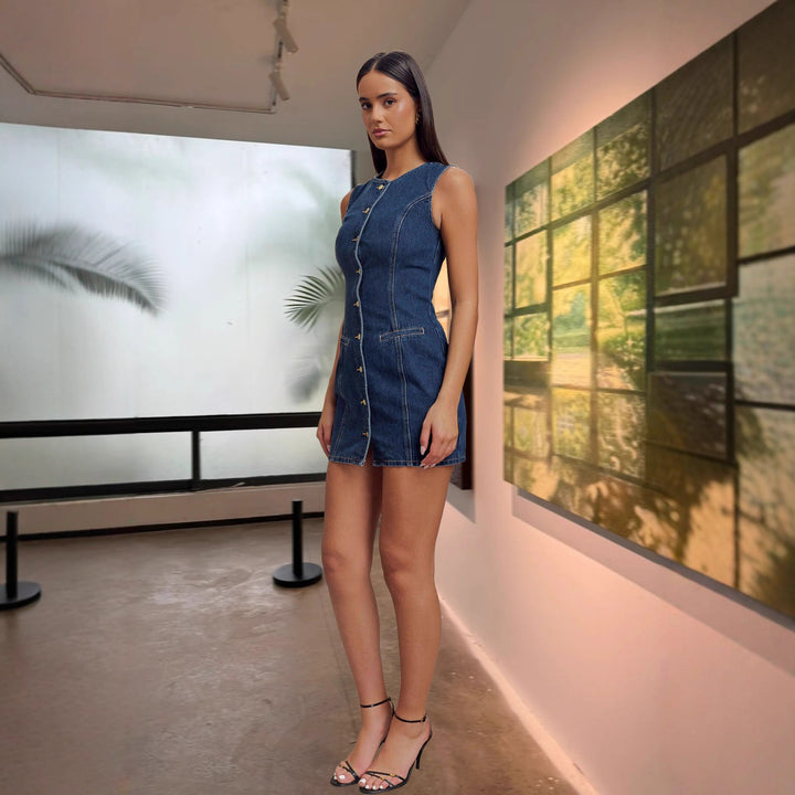 Women's denim dress in a casual cut Lune London