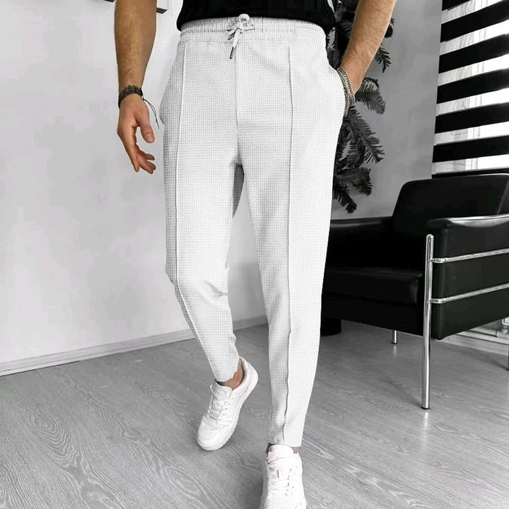 Lune London | Men's Stylish Chino Pants with Elastic Waist and Practical Pockets