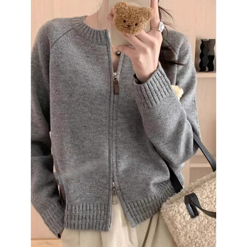 Gilet femme avec zip et col montant Chic & Stil