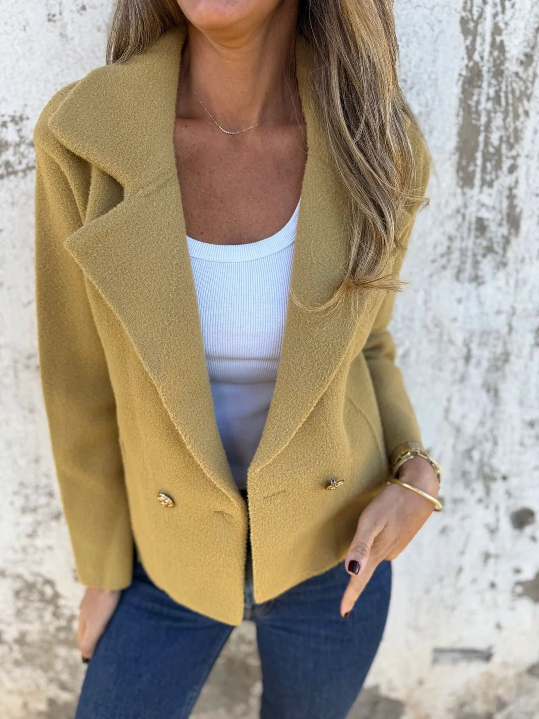 Lune London double-breasted elegant jacket for women