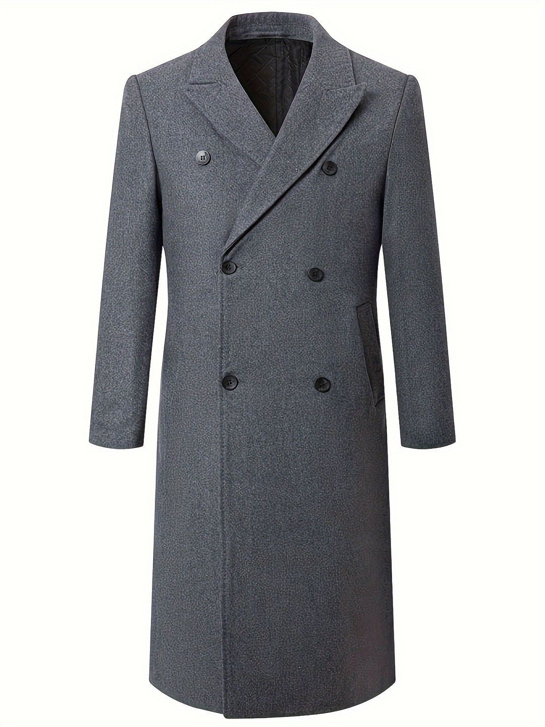 Elegant double-breasted trench coat for men Lune London