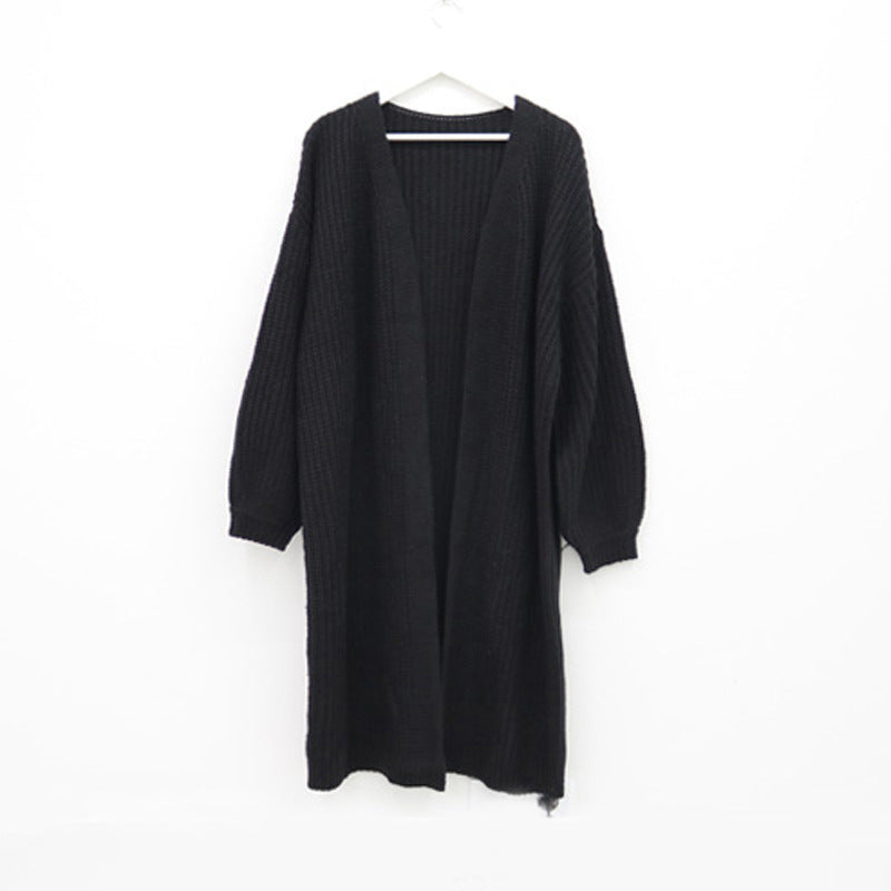 Ladies Open Knit Vest with Relaxed Fit and Coarse Stitch Structure Lune London