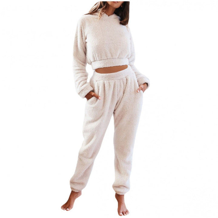 Women's Cozy Lounge Set Made Of Soft Fleece Lune London