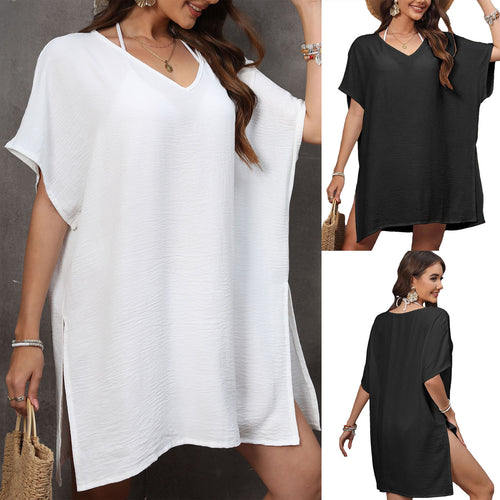 Ladies V-Cut Tank Top Lightweight Beach Amarae