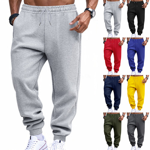Trendy jogger pants for men with elastic waistband and side pockets Amarae