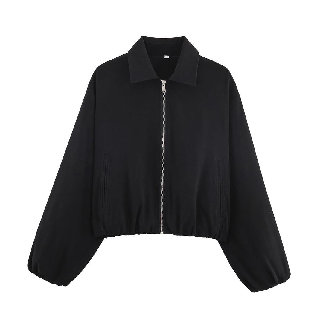 Women's transition jacket with a relaxed fit and elastic cuffs Lune London