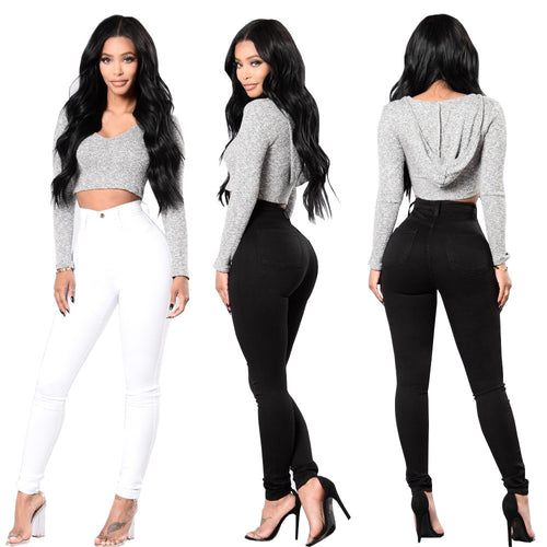 Women's Casual Crop Top with Hoodie and Long Sleeves Amarae