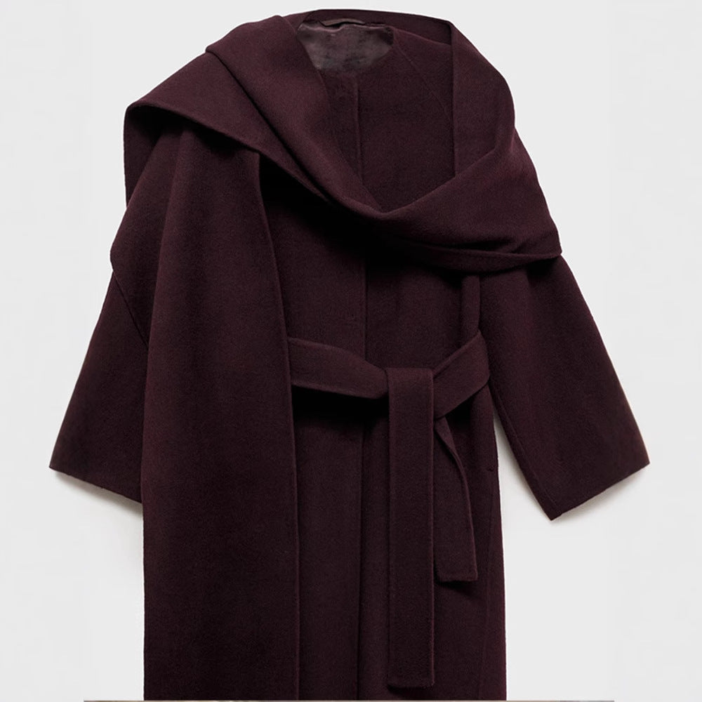 Ladies elegant over-jacket with asymmetric cut Amarae