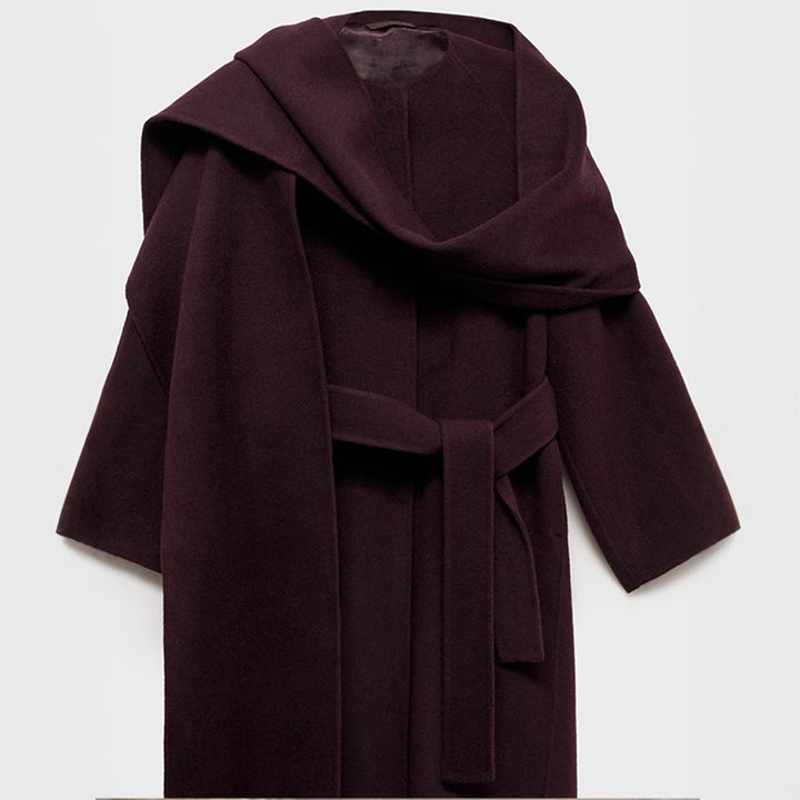 Ladies elegant over-jacket with asymmetric cut Amarae