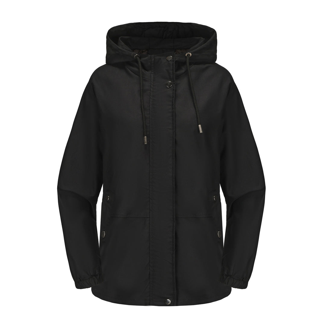 Ladies lightweight windbreaker with adjustable waist Lune London