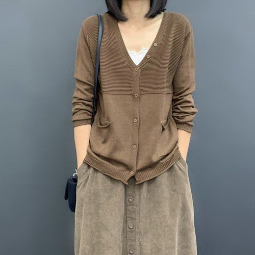 Cardigan pour femmes avec détails texturés Chic & Stil
