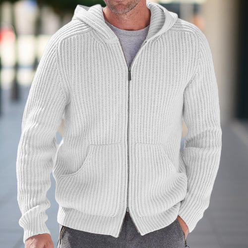 Men's knit hoodie jacket Amarae