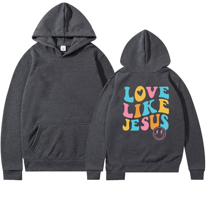 Women's Oversized Hoodie with Colorful Print Chic & Stil
