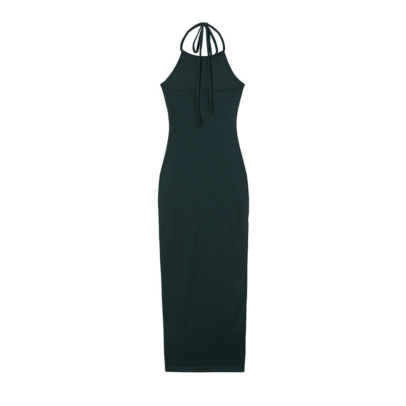 Lune London Textured Split Maxi Dress for Women