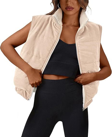 Ladies quilted vest with soft interior Lune London