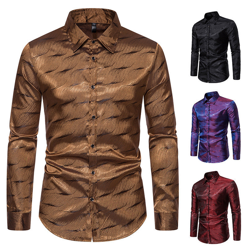Lune London | Men's Elegant Shirt with Unique Textured Design
