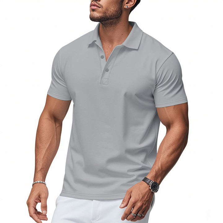Men's polo shirt with modern quick-drying fabric and stylish fit Lune London
