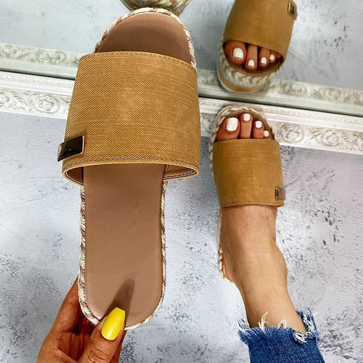 Comfort wedge sandals Lune London for ladies