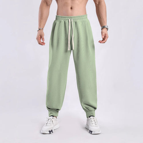 Casual men's jogging pants with elastic waistband and side pockets Amarae